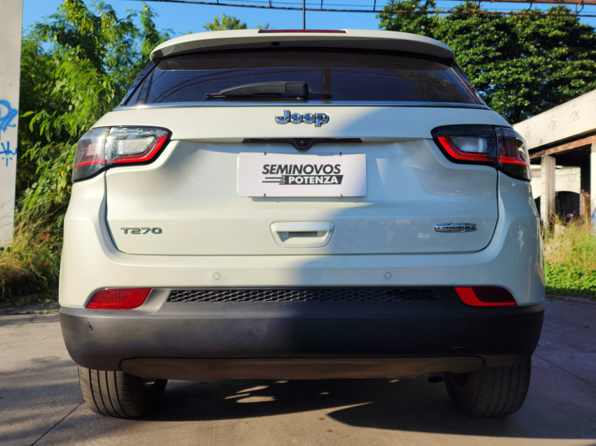 jeep compass 1.3 t270 turbo flex longitude at6 22/23 seminovo3