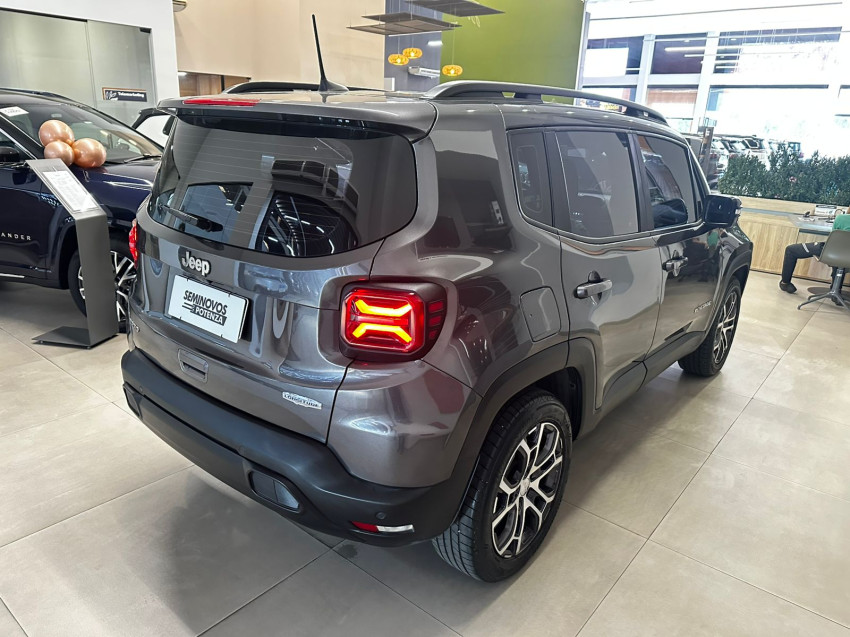 jeep renegade 1.3 t270 turbo flex longitude at6 24/24 seminovo3
