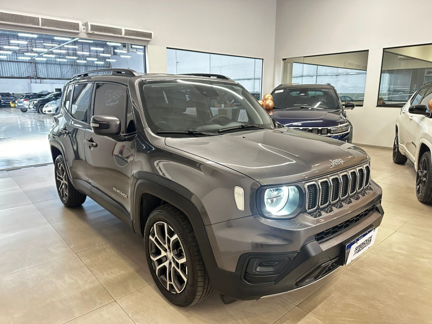 jeep renegade 1.3 t270 turbo flex longitude at6 24/24 seminovo