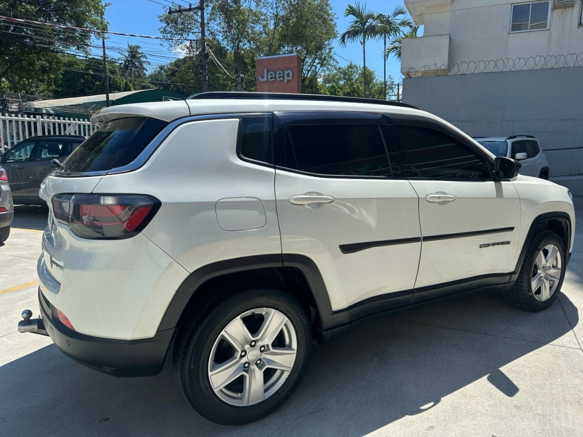 jeep compass 1.3 t270 turbo flex sport at6 21/22 seminovo3