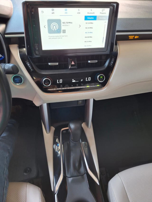 toyota corolla cross 1.8 vvt-i hybrid flex xrx cvt 23/24 seminovo10