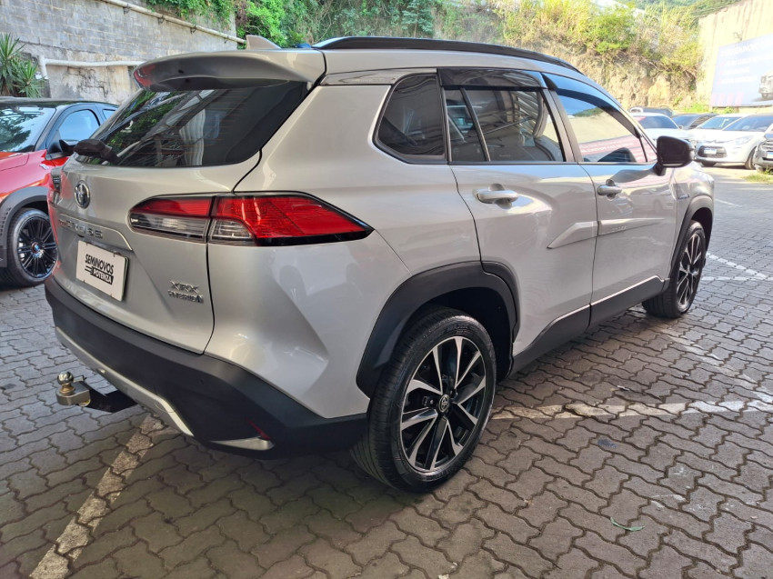 toyota corolla cross 1.8 vvt-i hybrid flex xrx cvt 23/24 seminovo3