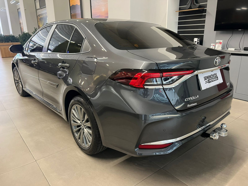 toyota corolla xei 2.0 automatico revisado super novo cinza metalico5
