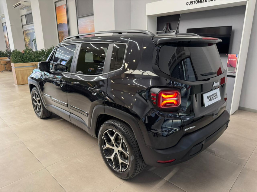 jeep renegade 1.3 t270 turbo flex sahara at6 24/25 seminovo5
