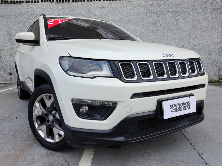 jeep compass 2.0 16v flex longitude at 20/21 seminovo0