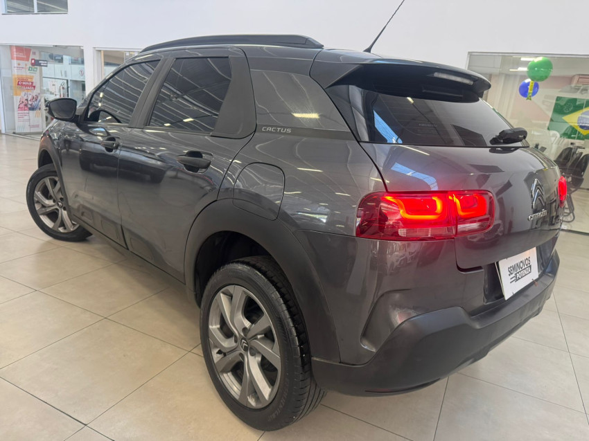 citroen c4 cactus 1.6 vti 120 flex feel pack eat6 22/22 seminovo5