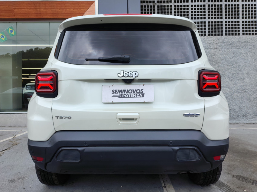 jeep renegade 1.3 t270 turbo flex longitude at6 24/25 seminovo3