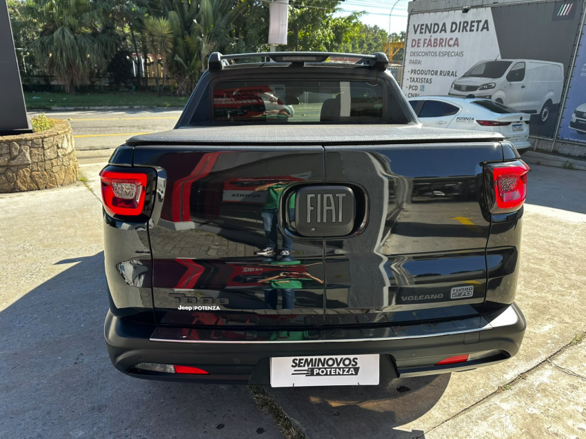 fiat toro volcano flex automatico turbo t270 pick-up picape cabine dupla super nova baixa km4