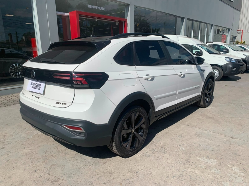 volkswagen vw nivus highline tsi automatico branco super novo4