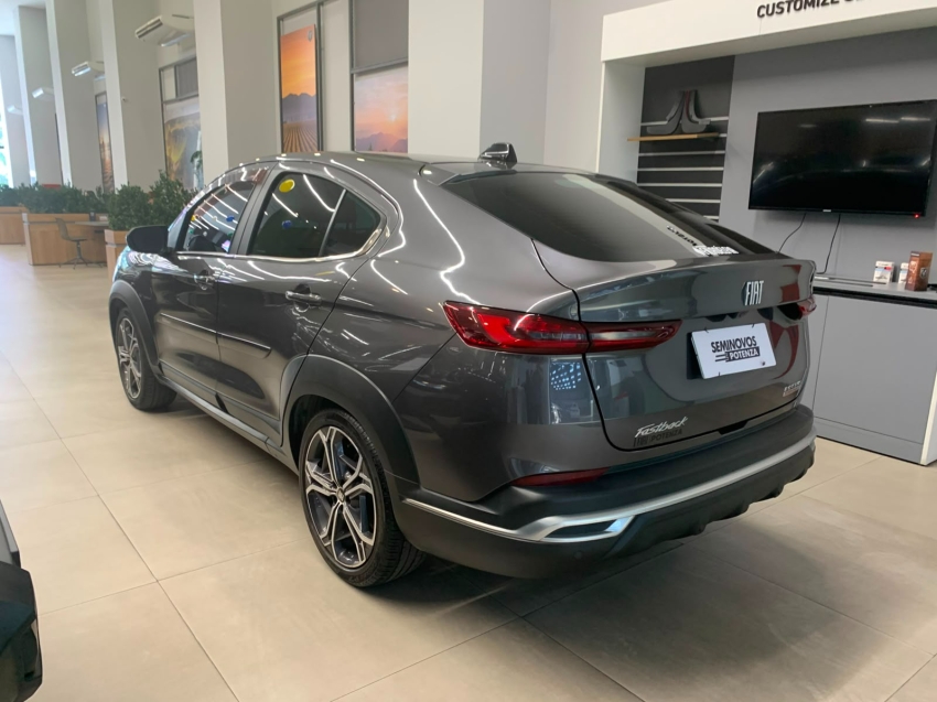 fiat fastback 200 tsi turbo flex cambio automatico cinza revisado laudo aprovado super novo4