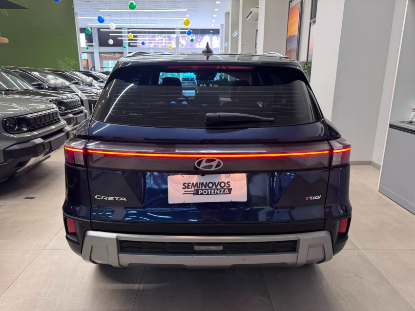 creta turbo platinum hyundai automatico com teto solar baixa km muito novo revisado3