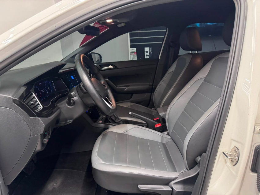 volkswagen nivus vw turbo automatico flex super novo painel digital modelo highline5