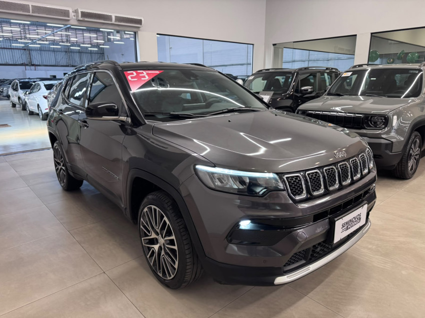 jeep compass limited t270 turbo jipe suv motor flex automatico super novo.2