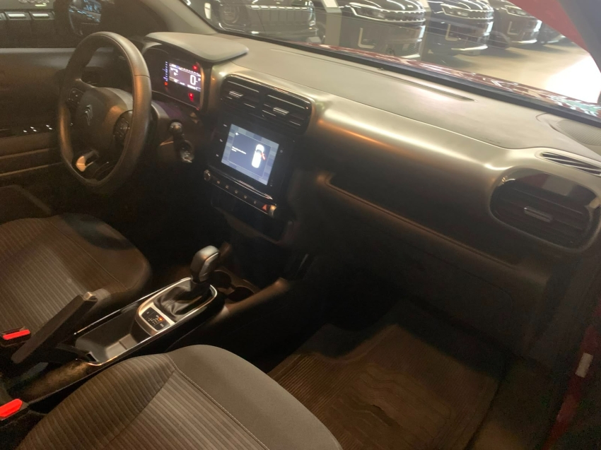 citroen cactus live automatico motor 1.6 flex c4 ano 2023 vermelho revisado novo demais5