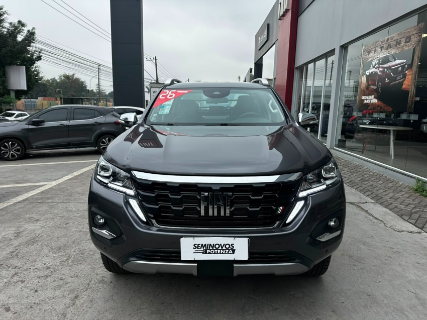 fiat titano modelo ranch automatica diesel cinza ano 2026 apenas 145 km rodados concessionaria6
