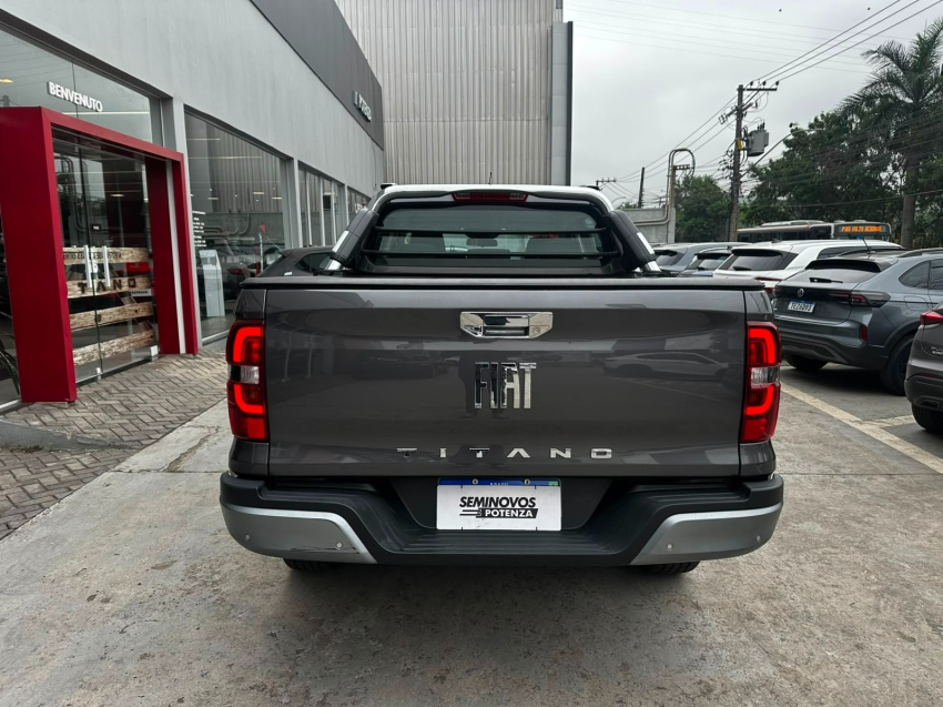 fiat titano modelo ranch automatica diesel cinza ano 2026 apenas 145 km rodados concessionaria4