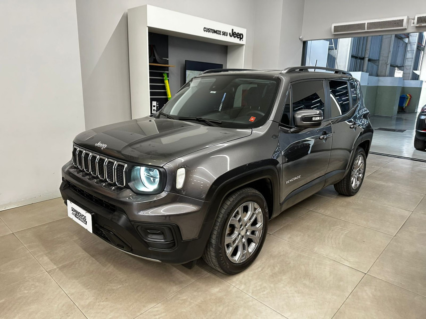 jeep renegade 1.3 t270 turbo flex longitude at6 23/24 seminovo0