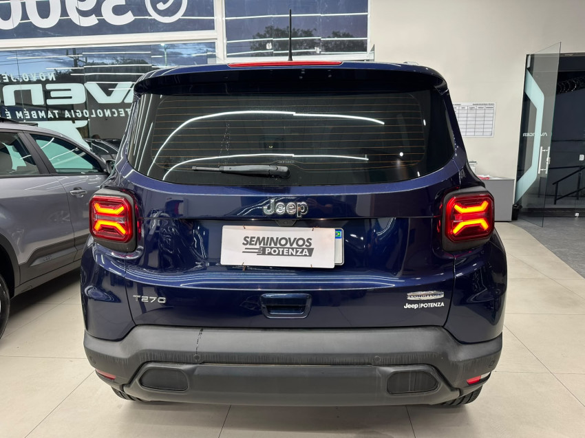 jeep renegade 1.3 t270 turbo flex longitude at6 24/25 seminovo4