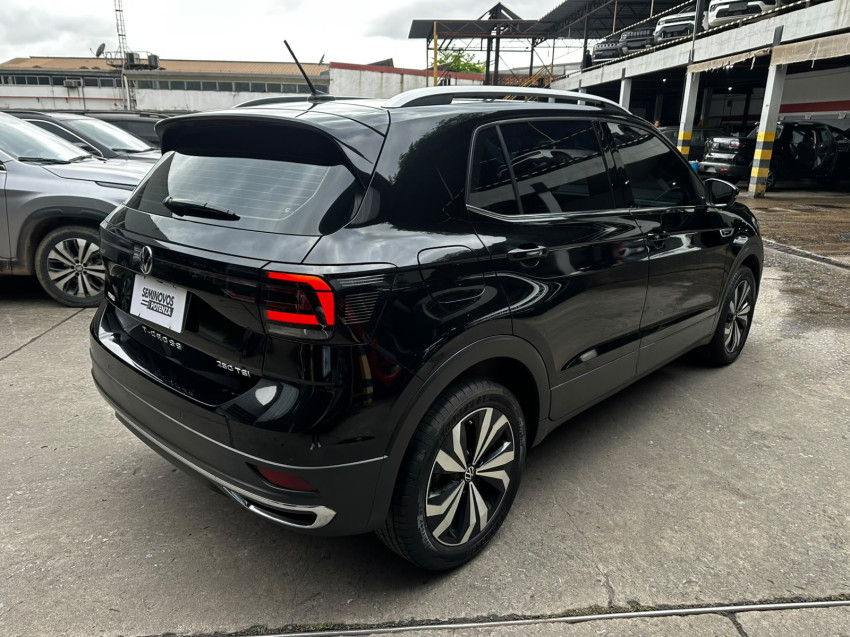 volkswagen t-cross 1.4 250 tsi total flex highline at 22/23 seminovo3