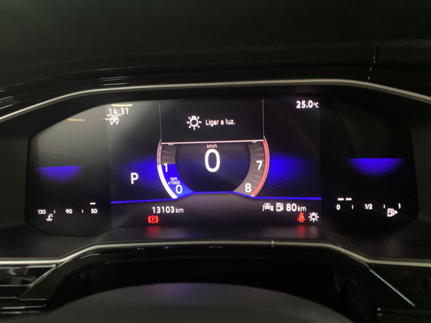 volkswagen nivus 1.0 200 tsi total flex sense at 25/26 seminovo8