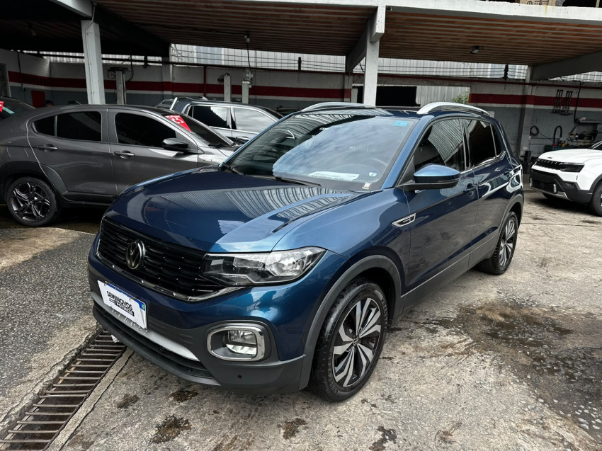 VOLKSWAGEN T-CROSS 1.4 250 TSI TOTAL FLEX HIGHLINE AT 22/23 SEMINOVO10