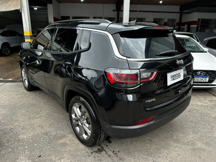 JEEP COMPASS 1.3 T270 TURBO FLEX LONGITUDE AT6 23/24 SEMINOVO3