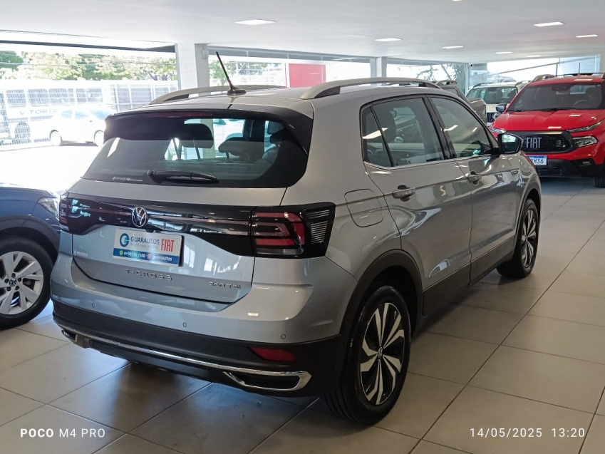 vw/t-cross highline prata tsi