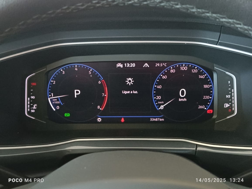 vw/t-cross highline prata tsi