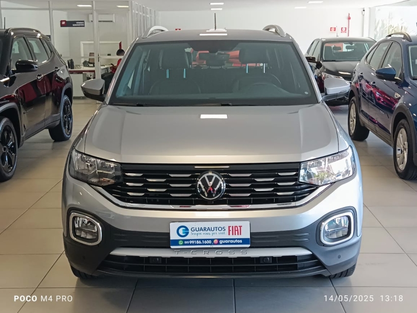 vw/t-cross highline prata tsi vw/t-cross highline prata tsi