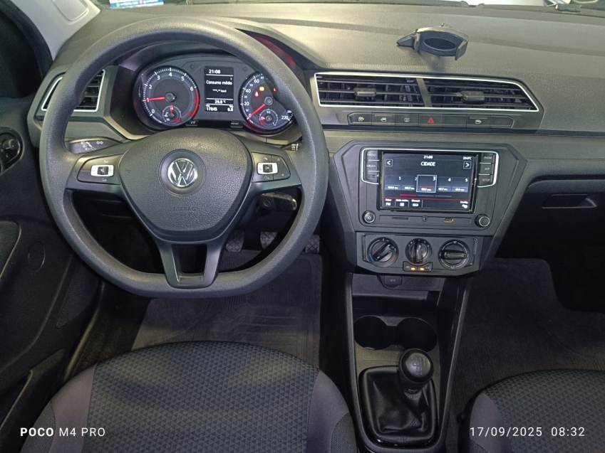 vw/novo gol 1.0l mc5