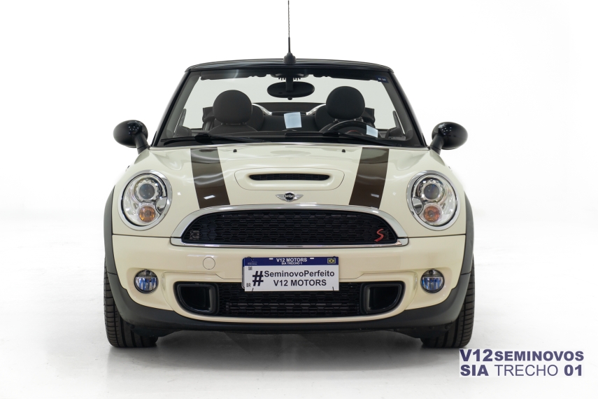 mini cooper 1.6 s cabrio 16v gasolina 2p automatico.