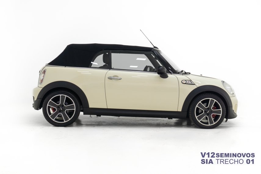 mini cooper 1.6 s cabrio 16v gasolina 2p automatico.