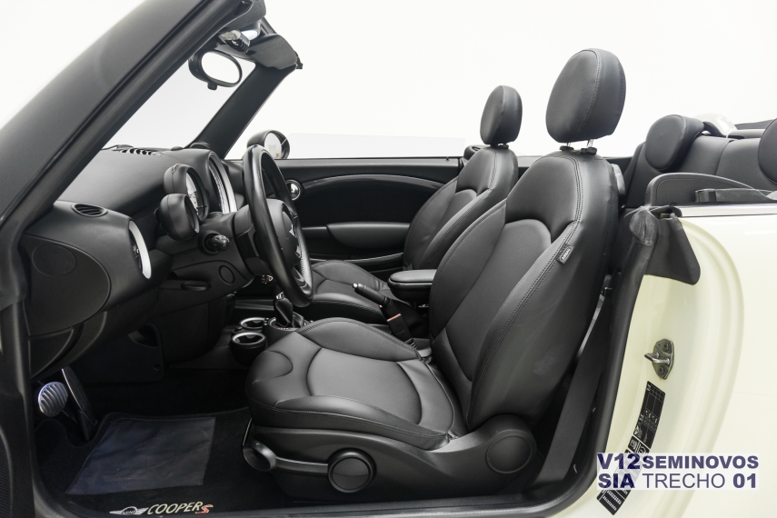 mini cooper 1.6 s cabrio 16v gasolina 2p automatico.