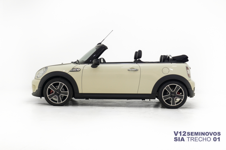 mini cooper 1.6 s cabrio 16v gasolina 2p automatico.