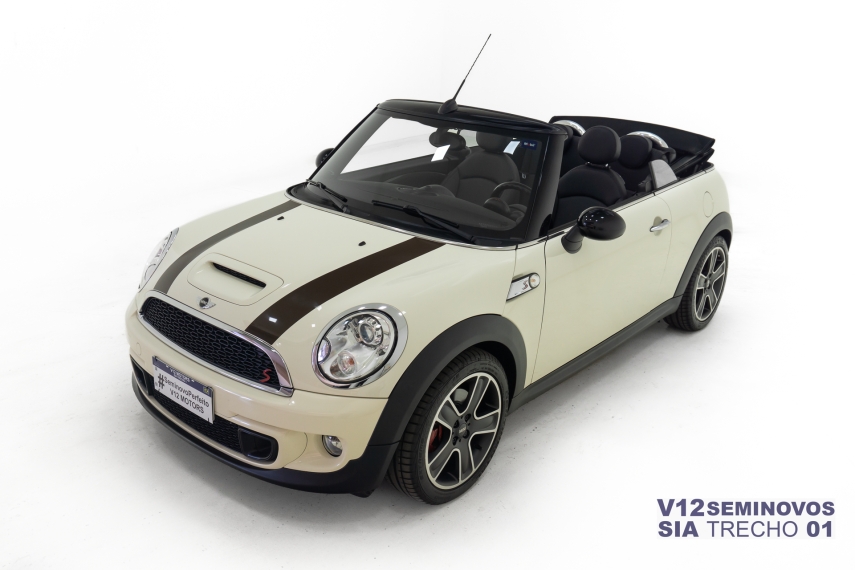 mini cooper 1.6 s cabrio 16v gasolina 2p automatico.
