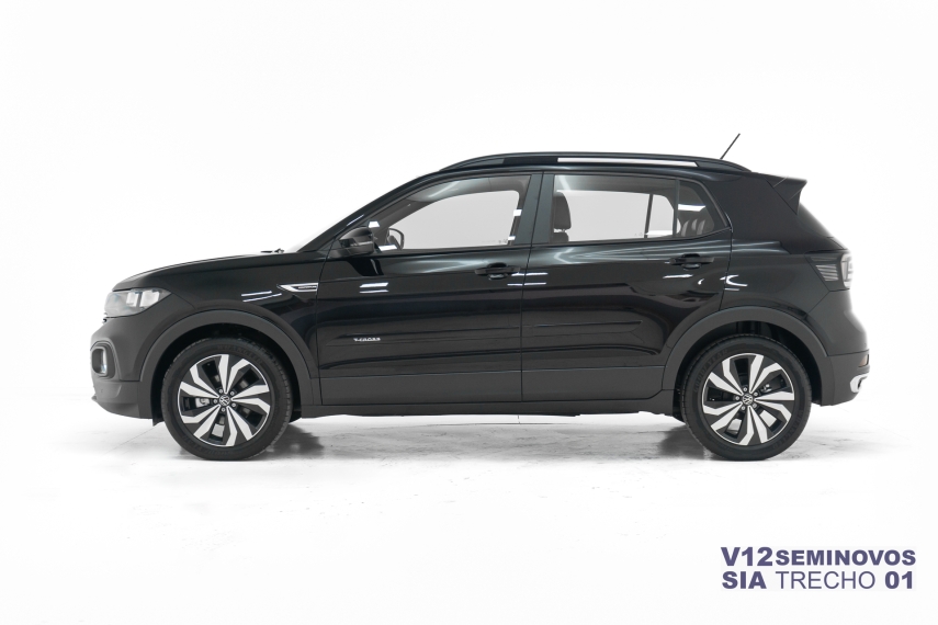 volkswagen t-cross 1.0 200 tsi total flex comfortline automatico.