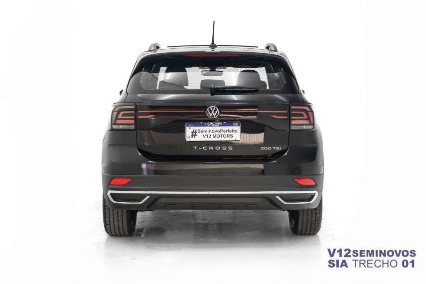 volkswagen t-cross 1.0 200 tsi total flex comfortline automatico.