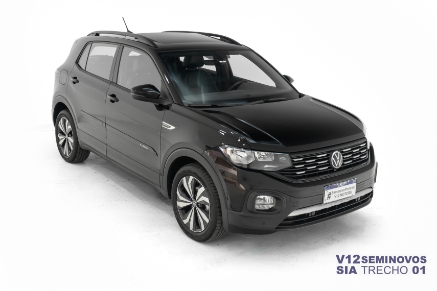 volkswagen t-cross 1.0 200 tsi total flex comfortline automatico.