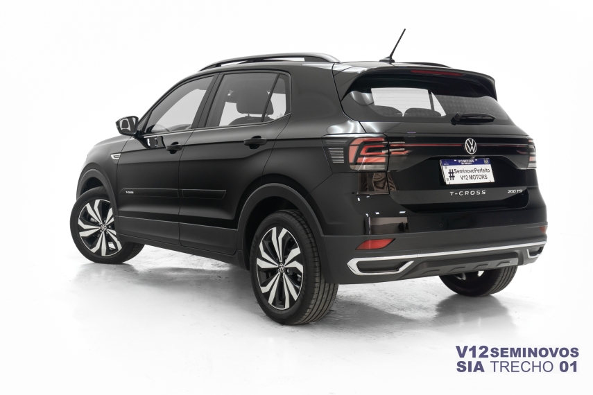 volkswagen t-cross 1.0 200 tsi total flex comfortline automatico.