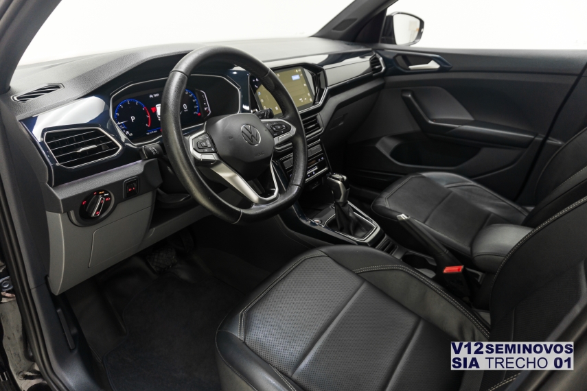 volkswagen t-cross 1.0 200 tsi total flex comfortline automatico.