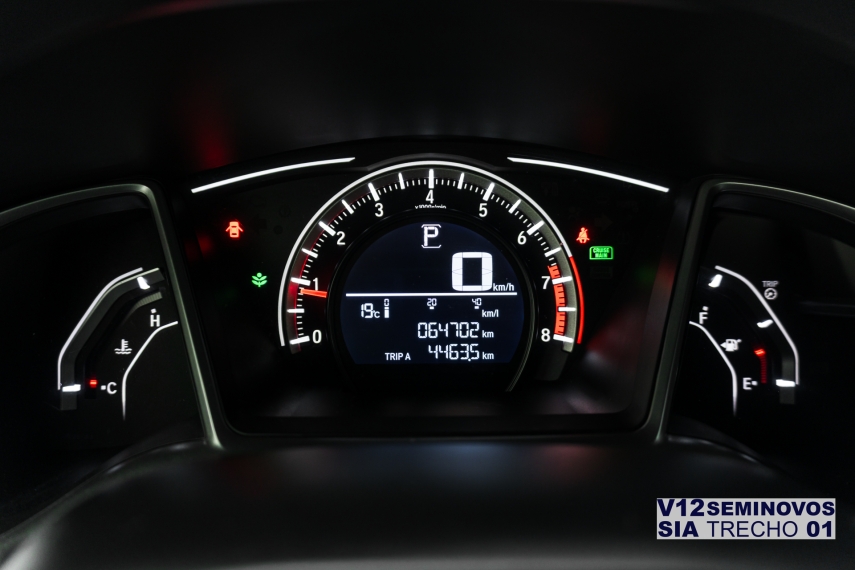 honda civic 2.0 16v flexone ex 4p cvt flex 5p automatico 2018