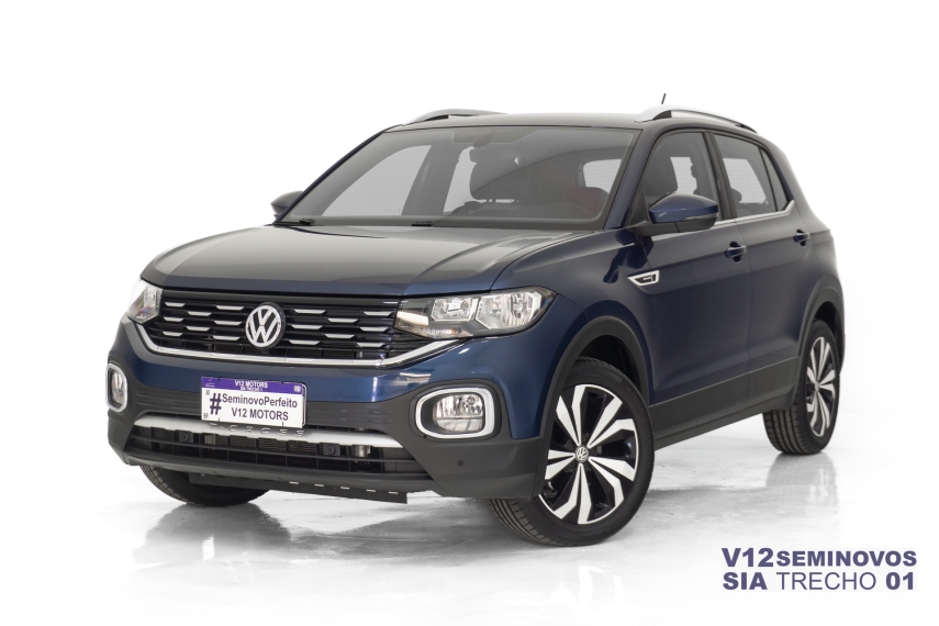 volkswagen t-cross 1.4 250 tsi total flex highline automatico 5p 2020
