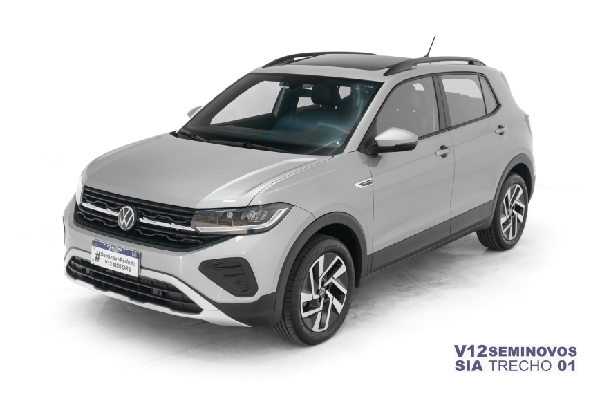 volkswagen t-cross 1.0 200 tsi total flex comfortline automatico 5p 2025