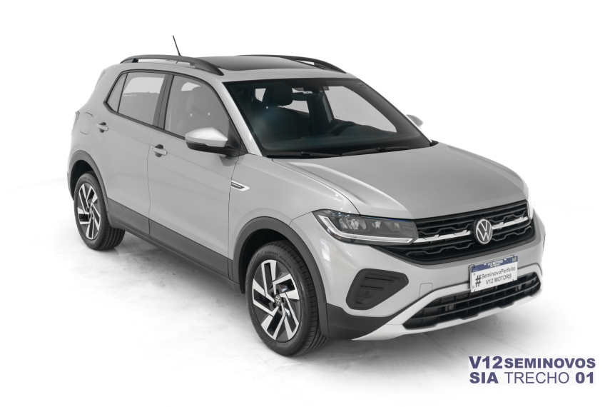 volkswagen t-cross 1.0 200 tsi total flex comfortline automatico 5p 2025