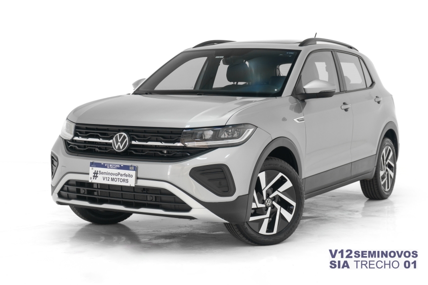 volkswagen t-cross 1.0 200 tsi total flex comfortline automatico 5p 2025
