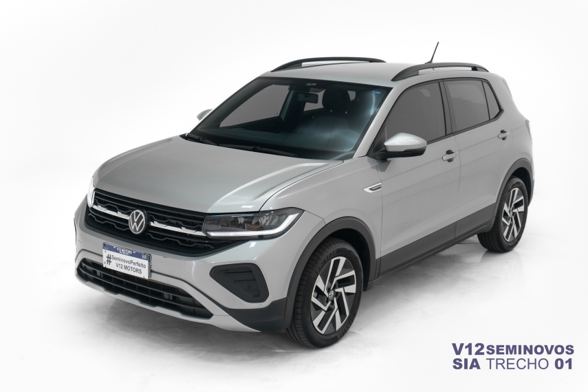 volkswagen t-cross 1.0 200 tsi total flex comfortline automatico 5p 2025