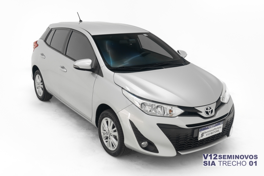 toyota yaris 1.3 16v flex xl multidrive 5p automatico 20193