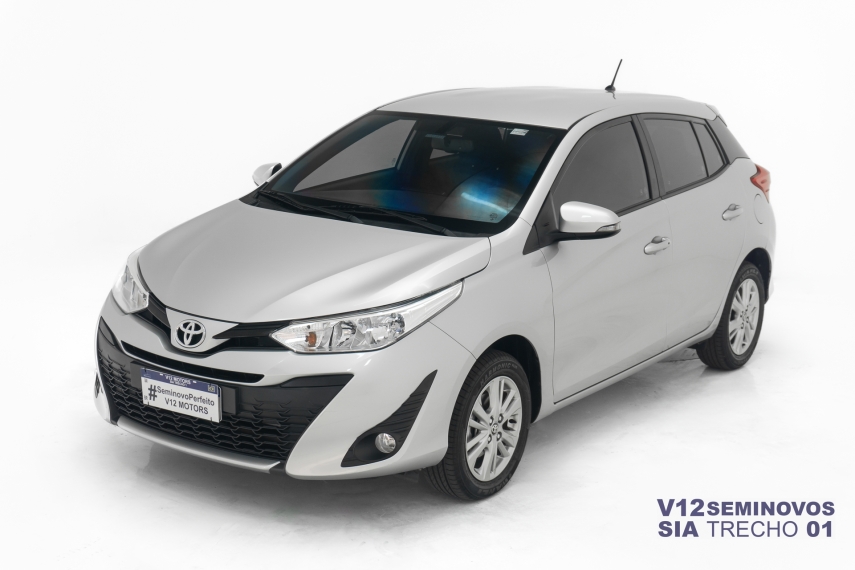 toyota yaris 1.3 16v flex xl multidrive 5p automatico 2019