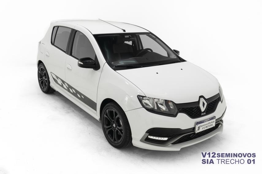 renault sandero 2.0 16v hi-flex rs manual flex 5p 20173