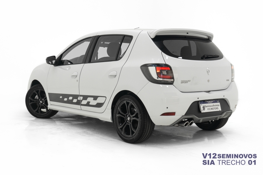 renault sandero 2.0 16v hi-flex rs manual flex 5p 20177
